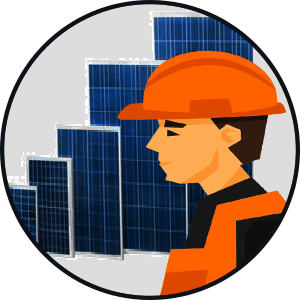solar panel installation